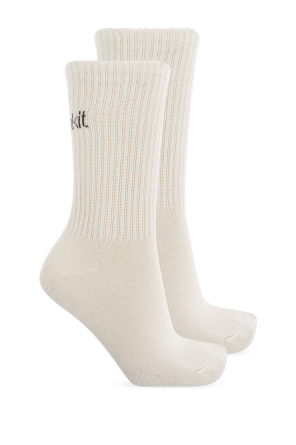 Grey Socks with logo The Attico - Vitkac Australia
